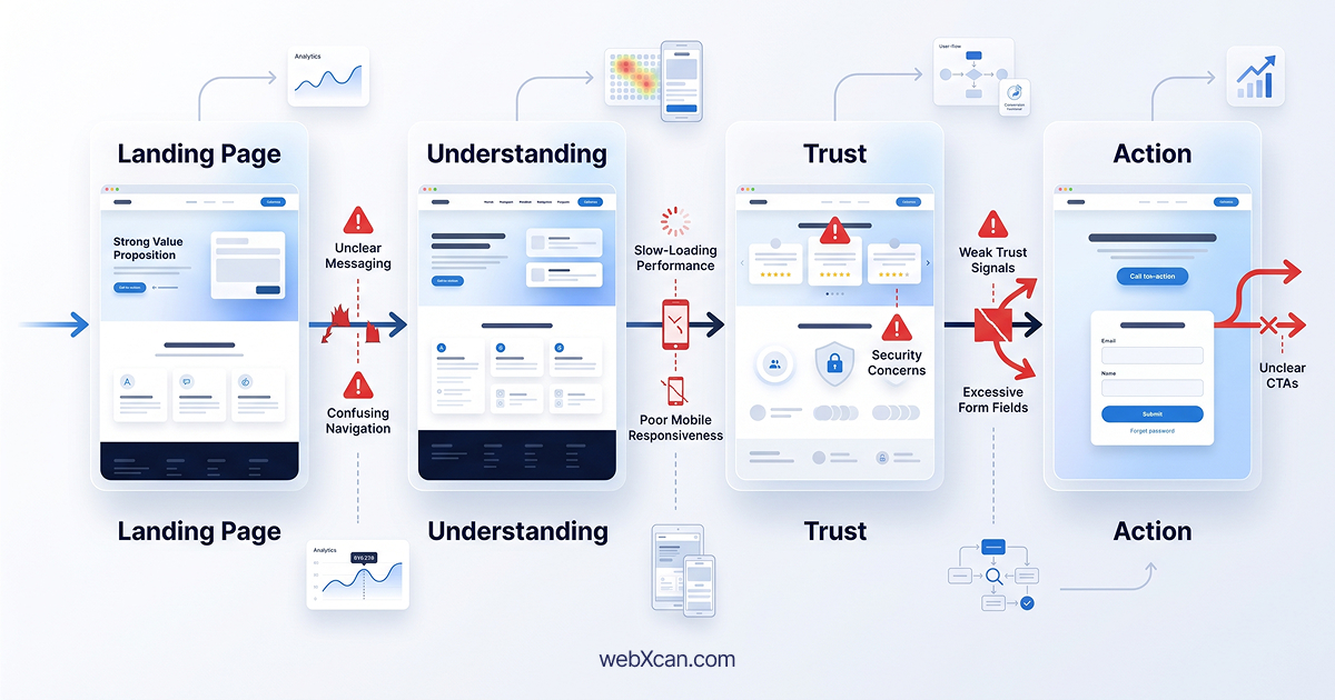 10 UX Mistakes That Hurt Website Conversions: The Ultimate Guide to Fixing Them 1 UX Mistakes That Hurt Website Conversions