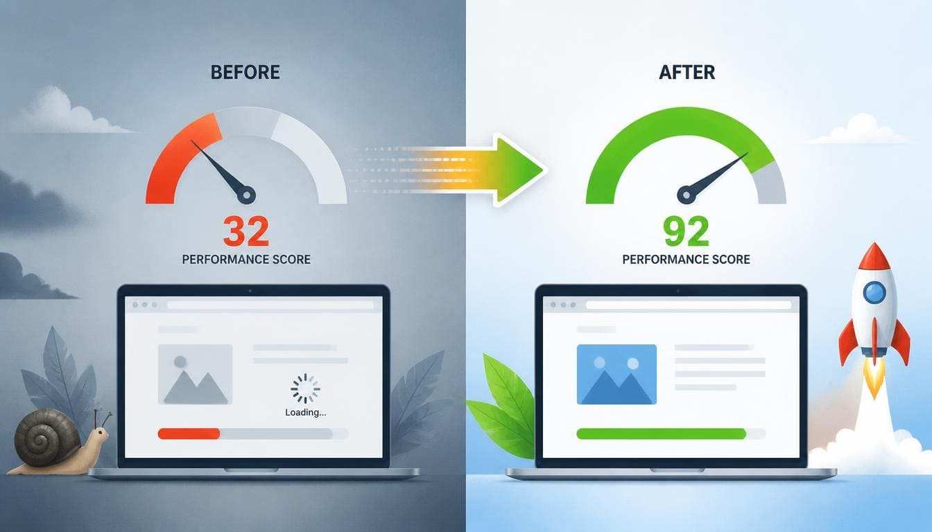 WordPress Speed Optimization on Shared Hosting: Step-by-Step Guide 3 WordPress speed optimization before and after shared hosting